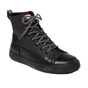 HUNTER High Top Canvas Rain Boot Size M6/W8